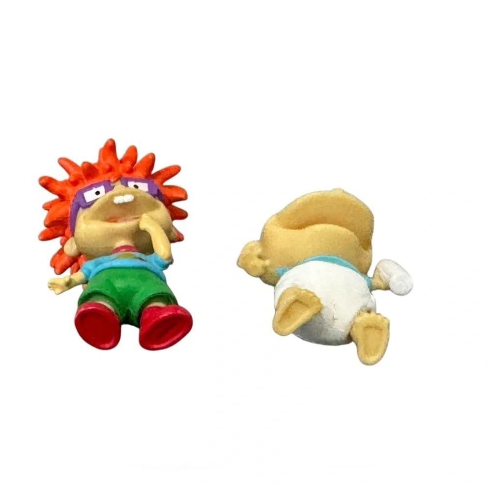 Nickelodeon’s Rugrats 90’s Tommy Pickles & Chuckie 2” PVC Toy Figures
